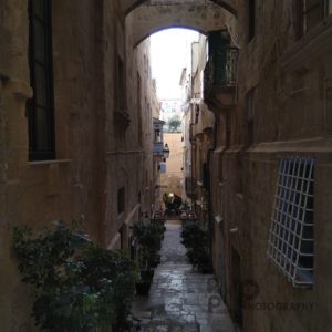 Uličky středověké Valletty